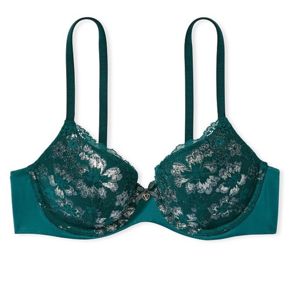 NWT Victoria's Secret Lace Lightly Lined Demi Bra 36DDD - Picture 14 of 16